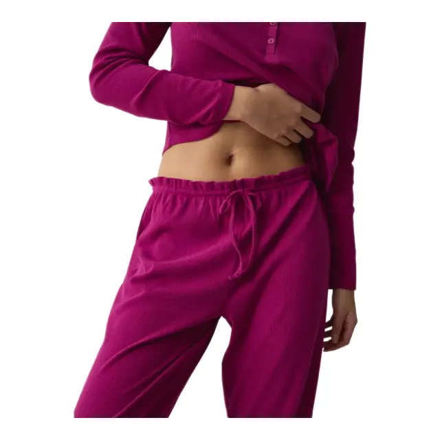 Triumph Γυναικείο Παντελόνι Πυτζάμας Mix & Match Soft, Χρώμα Magenta 3