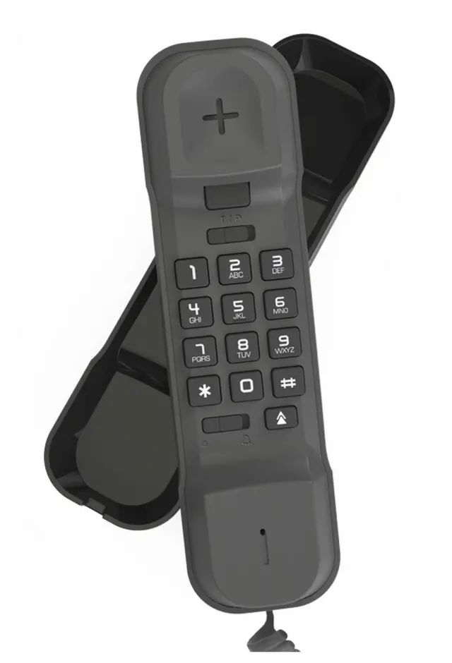 Σταθερό Ψηφιακό Τηλέφωνο Alcatel T06 με Επανάκληση και Ρύθμιση Έντασης Μαύρο 2