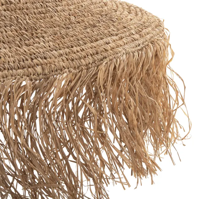 Φωτιστικό οροφής κρεμαστό Rattan σε φυσικό Φ103x84,5-106 εκ. 3