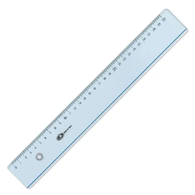Χάρακας ILCA 77100 Πλαστικός Διάφανος 30cm