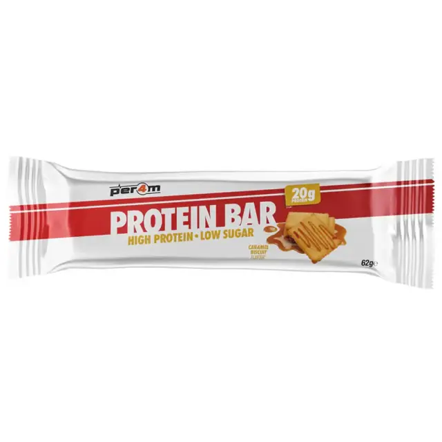 Caramel Biscuit Protein Bar 62g PER4M