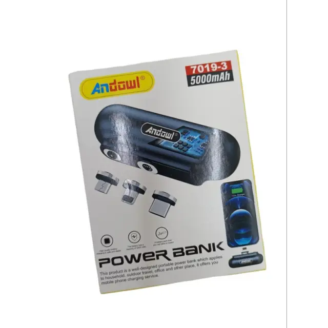 ΦΟΡΗΤΟ mini POWER BANK ANDOWL 7019-3 3