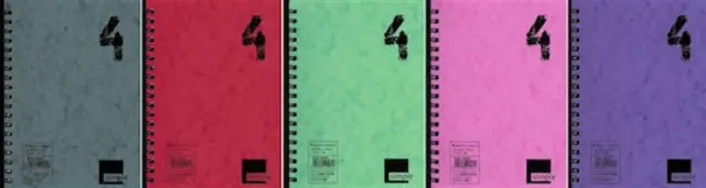 A&G Σημειωματάριο Σπιράλ Simple 4 Θεμάτων 80Φ 12,5x17,6cm / 40581 (A & G)