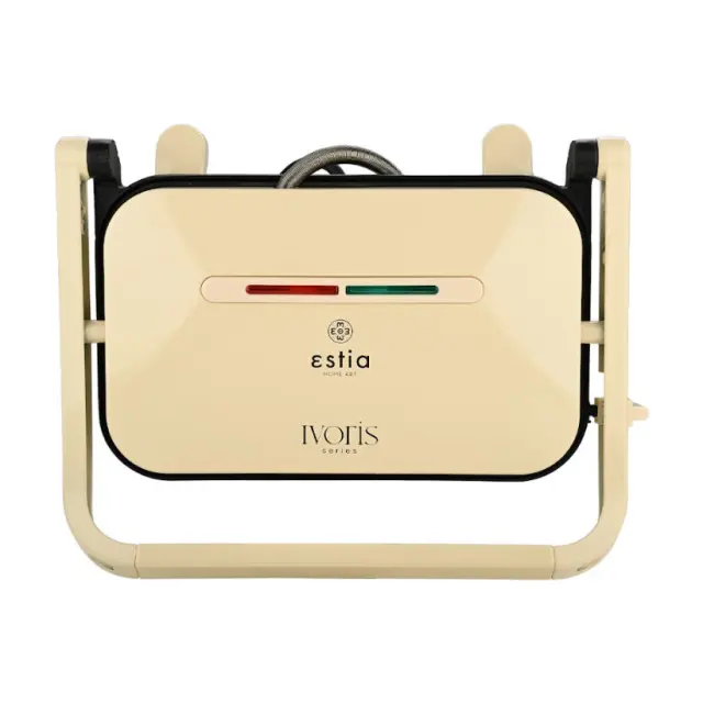 Estia Ivoris Τοστιέρα για 2 Τοστ 1300W Ivory