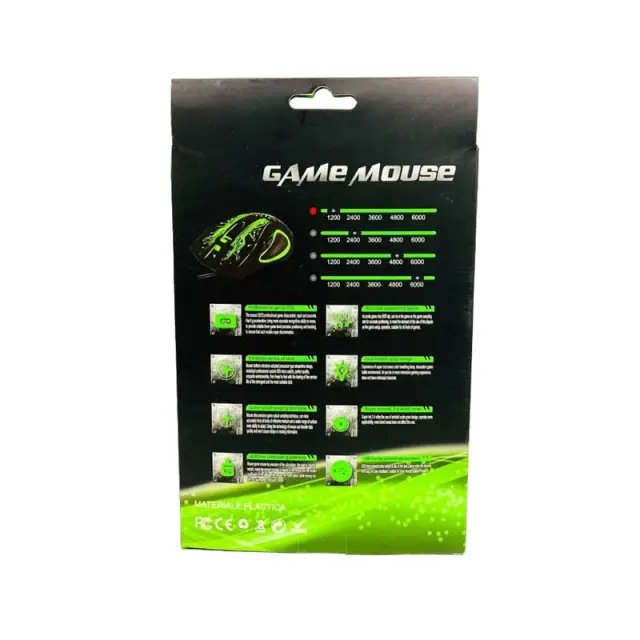 JIEXIN ενσύρματο ποντίκι X14 - Game Mouse JX-X14 202061 3