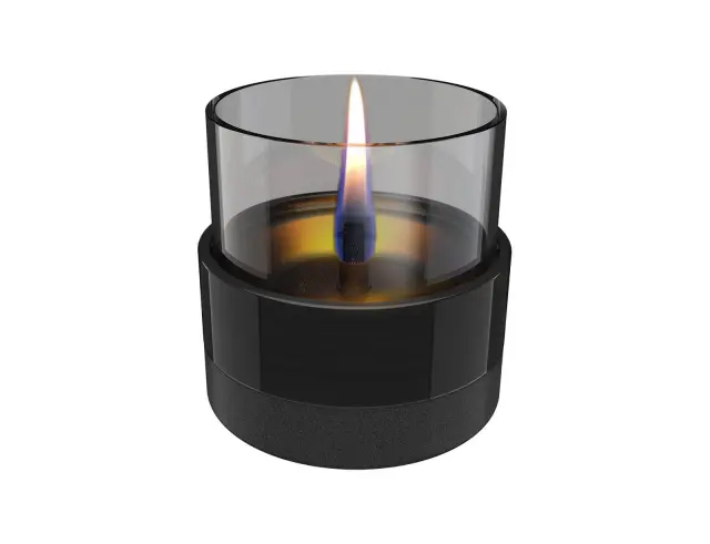 Επιτραπέζια Εστία Φωτιάς Rosie 10 Tenderflame με διάρκεια καύσης 4 - 5 ώρες, χωρητικότητα δεξαμενής 200ml και διαστάσεις 10.5x10.5cm - Black TF-600170 2