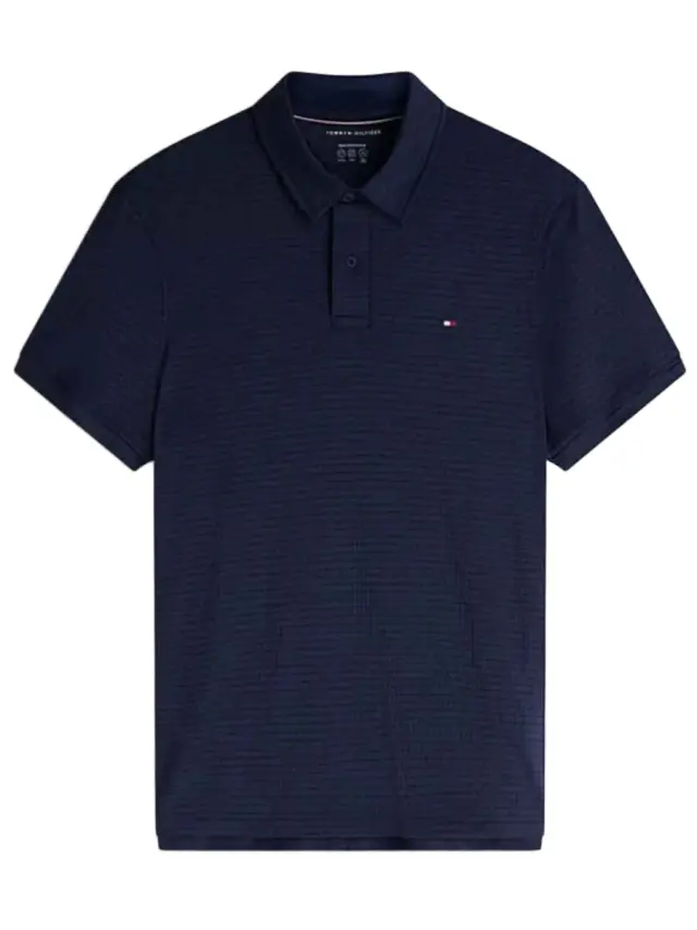 Tommy Hilfiger ανδρικό κοντομάνικο πόλο μπλουζάκι MW0MW43424-1