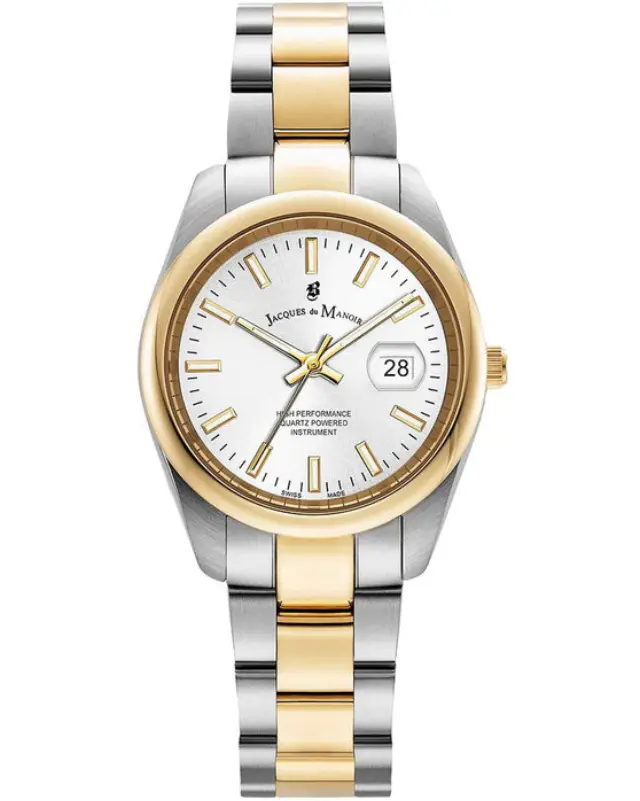 Jacques Du Manoir Allure, Women's Watch, Gold/Silver Stainless Steel Bracelet JWL03804