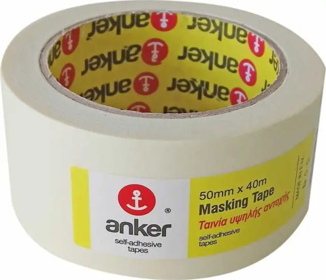 Anker Χαρτοταινία Masking 60° 48mm x 40m Καφέ
