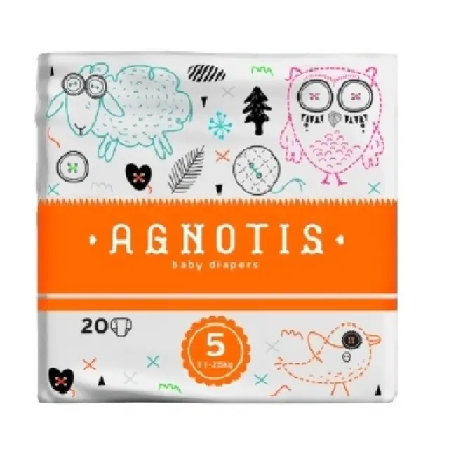 Agnotis Πάνες με Αυτοκόλλητο Eco No.5 για 11-25kg 20τμχ