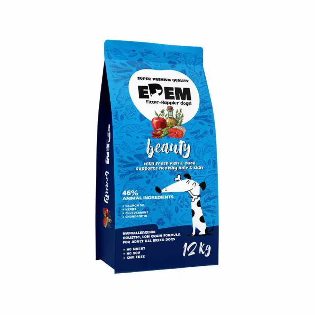 Edem Beauty Low Grain Adult Fish 12Kg Μονόχρωμο