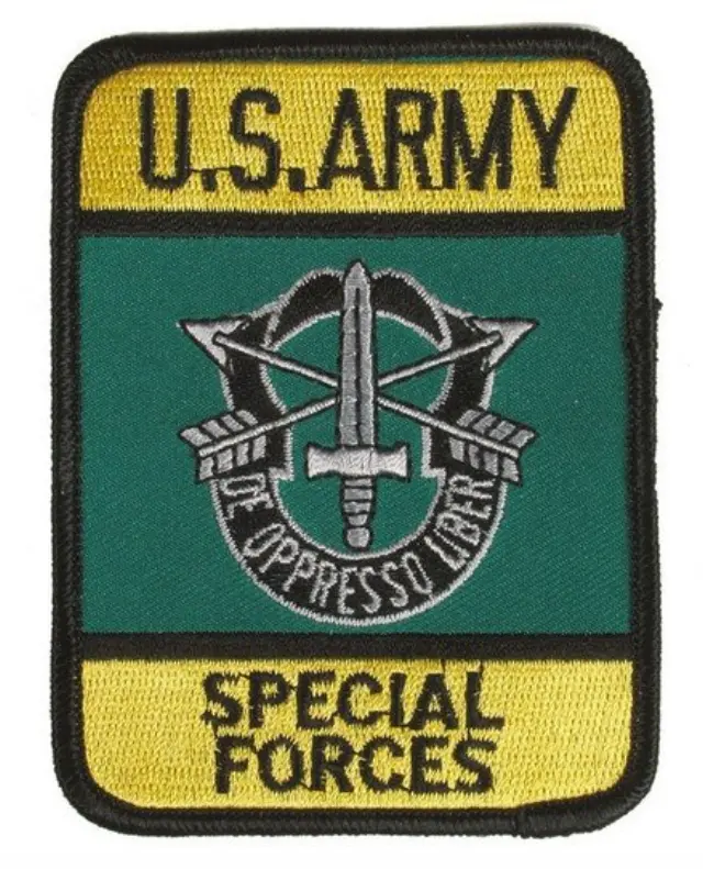 Mil-Tec US Special Forces Textile Badge-Σήμα Ειδικές Δυνάμεις - Πράσινο-Green