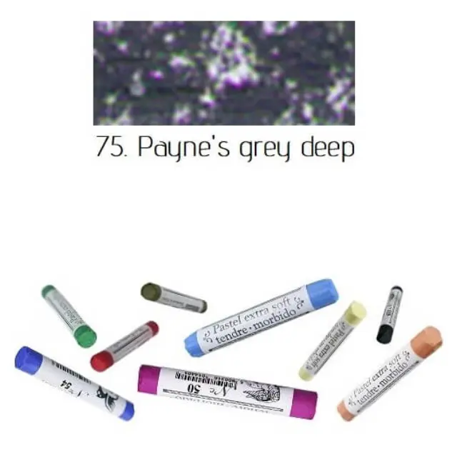 Soft pastel Extrafine Renesans - Payne's grey deep