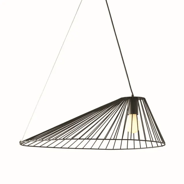 ΚΡΕΜΑΣΤΟ Φ/Σ 1xE27 CAPPELLO ΜΑΥΡΟ ΜΕΤ/ΚΟ 60Χ40X120CM / OD91681PB