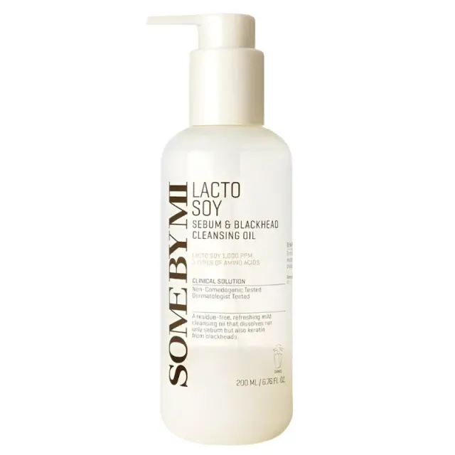 Some By Mi Lacto Soy Sebum + Blackhead Cleansing Oil 200ml