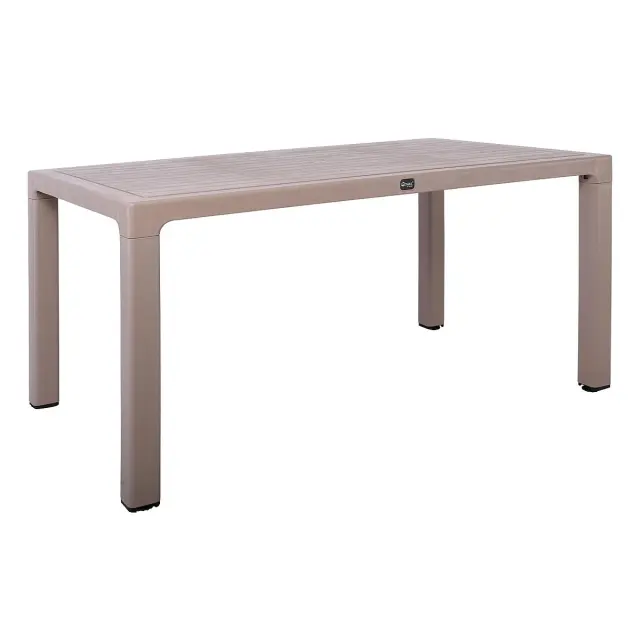Τραπέζι Τραπεζαρίας Κήπου TEC Cappuccino PP 150x90x73cm