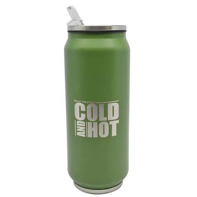 Ποτήρι Θερμός 'Cold and Hot' Λαδί Inox 500ml ANKOR