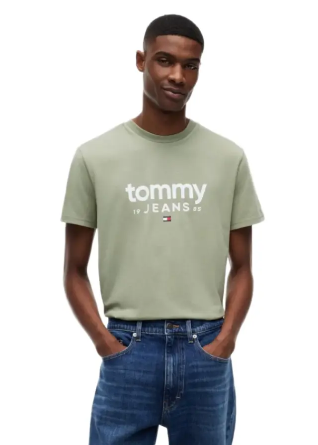 TommyHilfiger ανδρικό t-shirt slim με λογότυπο DM0DM23376-3