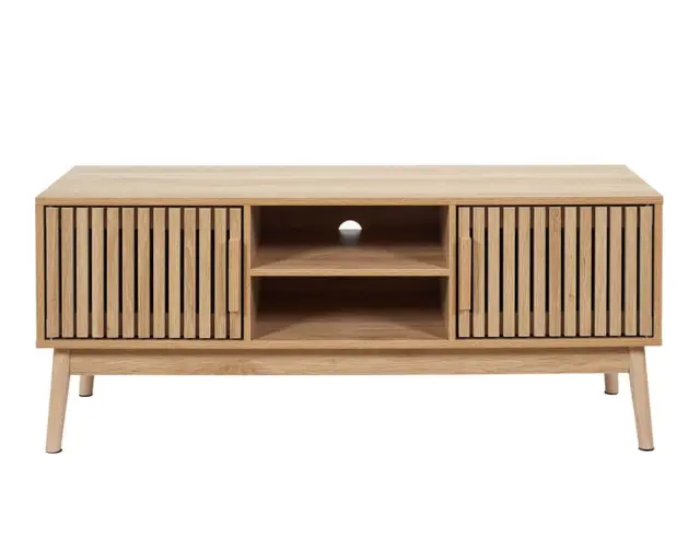 Έπιπλο Τηλεόρασης Klaus Home Deco Factory με διαστάσεις 117x40x48cm HD0088YGO 2