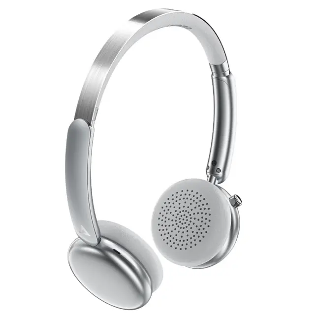 Wireless Ακουστικά Hi-Fi Stereo Acefast H8 500mAh v5.4 30db ANC Ασημί με HD Μικρόφωνο Memory Foam Μαξιλαράκια και Θήκη
