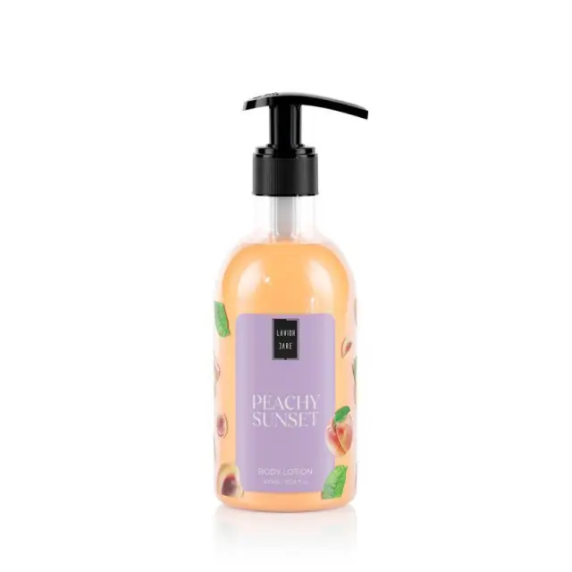 Lavish Care Peachy Sunset Body Lotion Ενυδατικό Γαλάκτωμα Σώματος με Άρωμα Ροδάκινο, 300ml