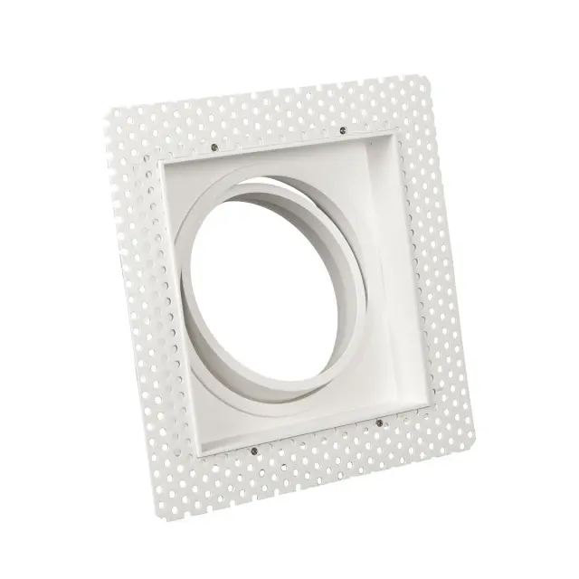 Filo 03185/W Σποτ τετράγωνο κινητό trimless 15x15cm λευκό Άσπρο