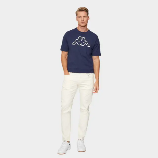 Kappa - Ανδρικό T-shirt Cromen 303HZ70-193 Μπλε Σκούρο - XL 2