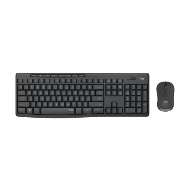 Logitech Keyboard And Mouse Set MK295 Graphite Wireless (920-009794)