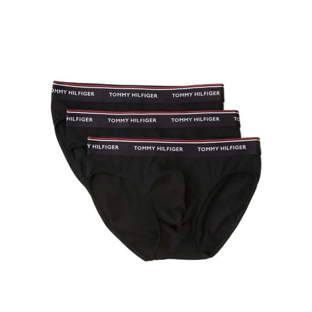 Tommy Hilfiger Ανδρικό Σλιπ Premium Essential Brief - Τριπλό Πακέτο, Χρώμα Μαύρο - S 2