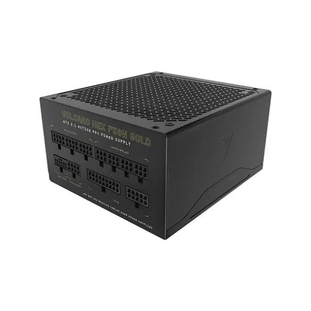 Modecom Volcano Hex 750 Gold 750W Fully-Modular 80+ Gold Black (ZAS-MC-HEX-0750-GOLD)