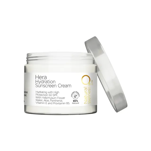 Hera Hydration Sunscreen Cream 20ml by Natural Wellness - Αντηλιακή Κρέμα Προσώπου SPF50
