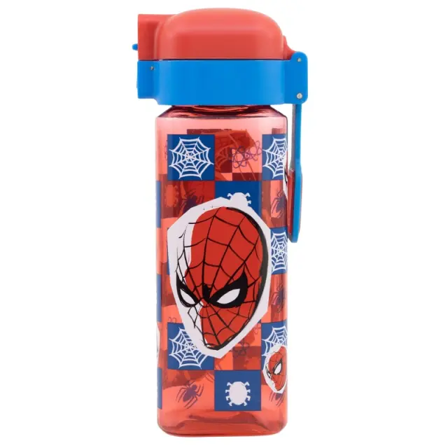 ΠΑΓΟΥΡΙ SAFETY LOCK SQUARE BOTTLE 550 ML SPIDERMAN ARACHNID GRID -74702 3