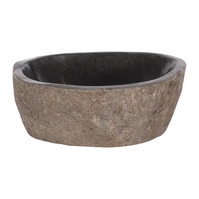 ΝΙΠΤΗΡΑΣ STONE SINK ΛΑΞΕΥΜΕΝΗ ΠΕΤΡΑ ΓΚΡΙ ΧΡΩΜΑ 40x40x20Yεκ.FB97807