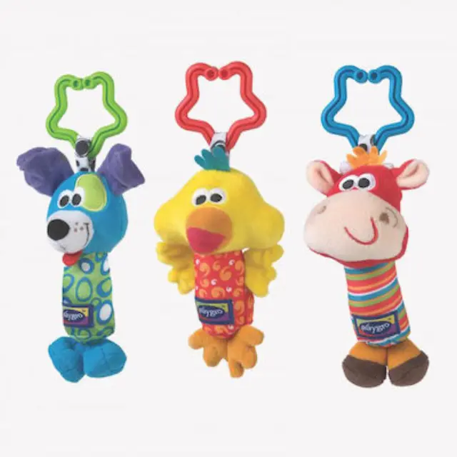 Playgro Tinkle Trio Κουδουνίστρα 0m+ 3τμχ