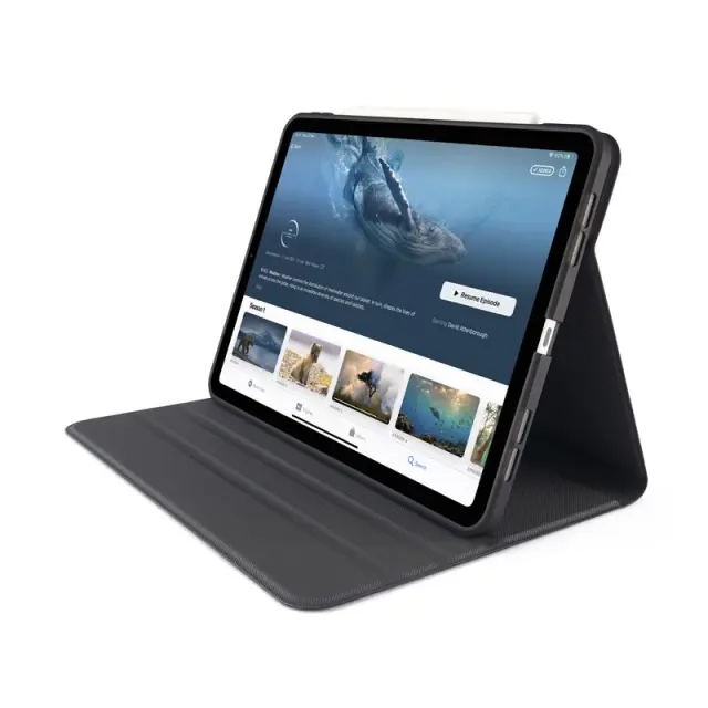 Pipetto Origami No5 Rotating Folio Case, black - iPad Air 10.9" (2022/2020)/11" 2024/2025/2026 3