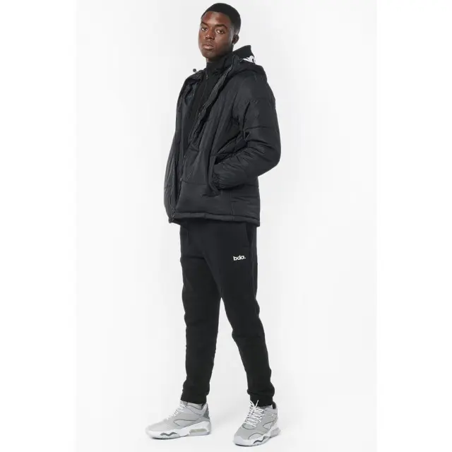 Body Action Basic Sweatpants (023237-01-Black) - Μαύρο 2
