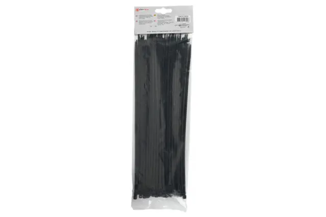 Cable ties 3.6 x 300 mm 100 pieces black