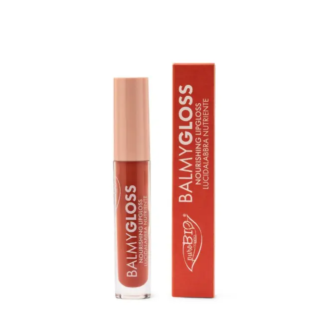 PuroBIO BALMY GLOSS – Nourishing Lipgloss - 01 Nude Peach