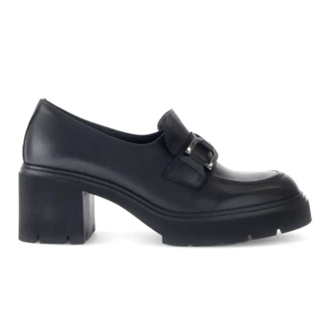 Gabor Μοκασίνια-Loafers Γυναικείο δέρμα Μαύρο GAB/55312 27-SCHWARZ