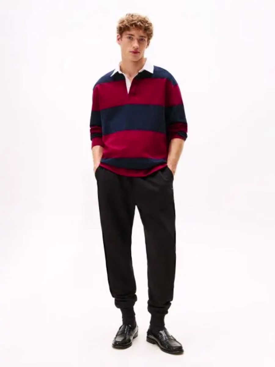 Tommy Hilfiger Μαύρο Παντελόνι Φόρμα Μαύρο - XL