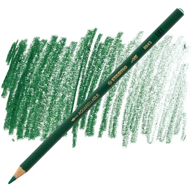 Μολύβι Stabilo All για Πορσελάνη-Μέταλλο-Γυαλί - 8043 Green