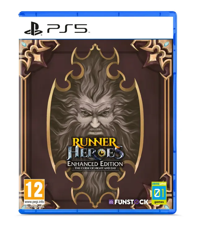 PS5 Runner Heroes : The Curse of Night and Day - Enhanced Edition