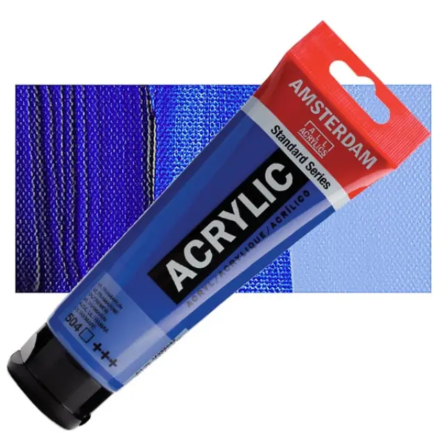 Ακρυλικό Talens Amsterdam 504 Ultramarine - 120ml