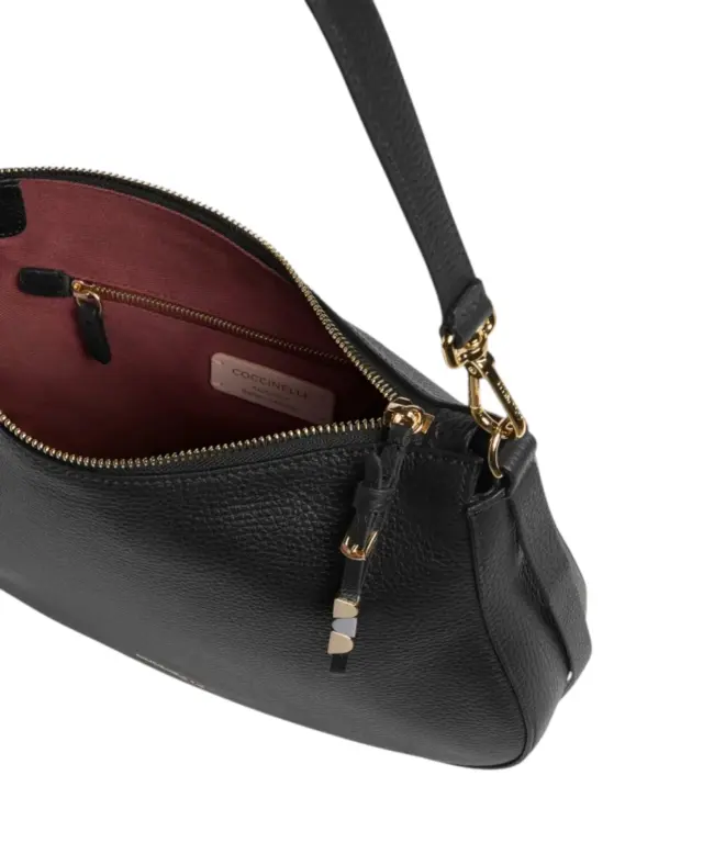 Coccinelle - Γυναικεία τσάντα Ώμου Nory E1U45130201-001 Μαύρο 3