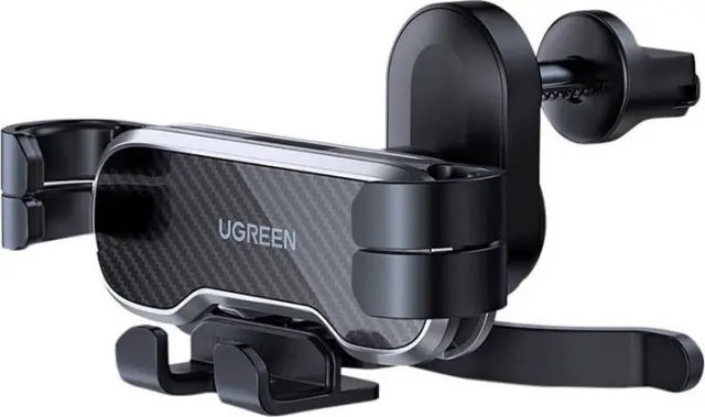 Ugreen® LP228 Βάση Κινητού Αυτοκινήτου Για Τους Αεραγωγούς με Ρυθμιζόμενο Βραχίονα - Μαύρο (80871)