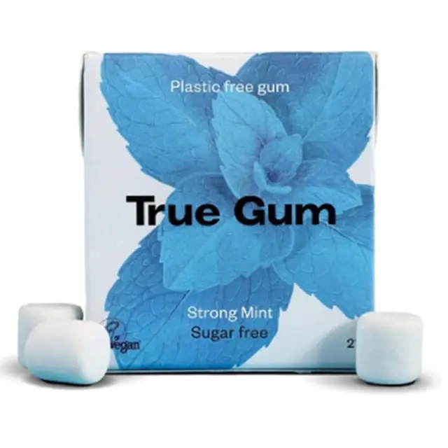 True Gum Strong Mint Τσίχλα με Γεύση Μέντας, 21g