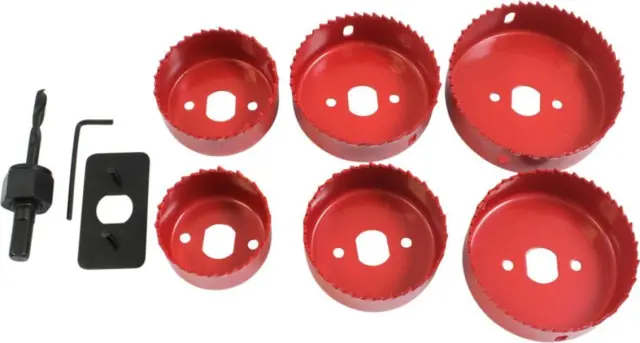 Dekton Σετ Ποτηροτρύπανα 51-88mm 6τμχ DT45840