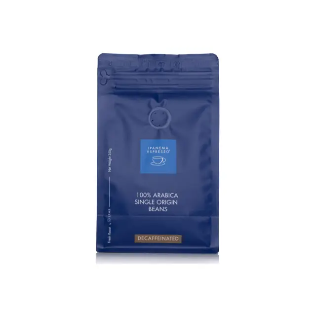 Καφές Espresso Ipanema κόκκοι Decaffeinated 250g (Doypack σακουλάκι)