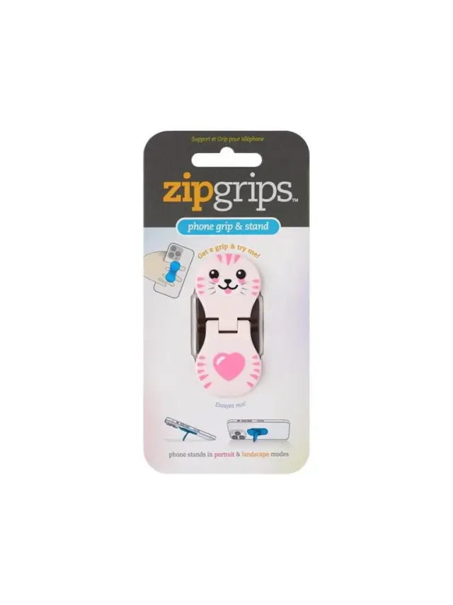 Thinking Gifts Βάση Και Holder ZipGrip Για Κινητό Kitty/ 5060058361954 (THINKINGGIFTS)