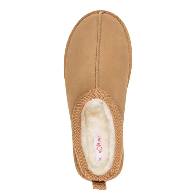 Γυναικείες Δερμάτινες Παντόφλες S.Oliver 5-27104-43 3A5 Ταμπά Ταμπά S. Oliver - 40 3
